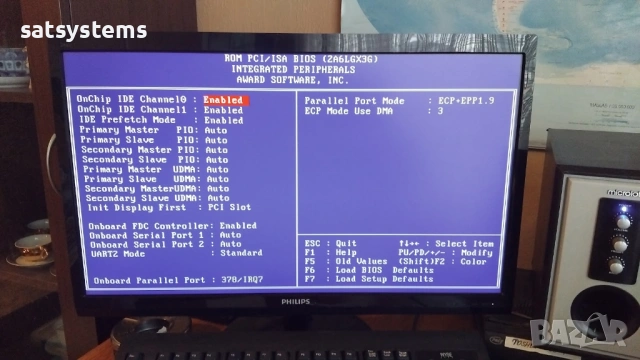 Дънна платка Acorp 6VIA/ZX85 VER:1.3 Socket 370 CPU+FAN+RAM, снимка 15 - Дънни платки - 54573702