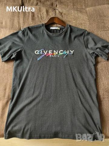 Оригинална тениска Givenchy Rainbow - размер М