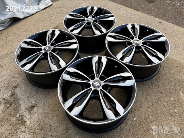 4 броя алуминиеви джанти за Hyundai IX35,IX20,Tucson,Kona,Ioniq,Elantra,Lafesta 17, снимка 8 - Гуми и джанти - 54654439