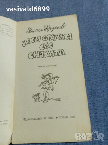 Васил Крумов - Не си случила със снахата , снимка 4 - Българска литература - 55165253