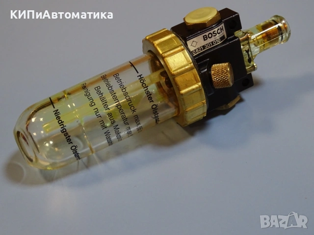 омаслител Bosch 0821301010 Pn-16Bar micro fog lubricator, снимка 3 - Резервни части за машини - 54508415