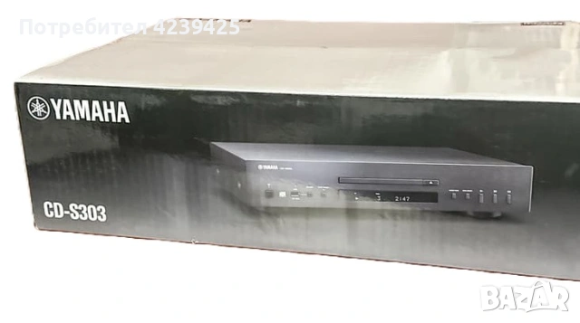 CD Player Yamaha CD-S303, CD плейър Yamaha CD-S303 - черен, снимка 2 - Декове - 55120727