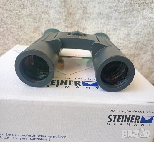 НЕМСКИ Бинокъл Steiner SkyHawk Pro 10x26 – КАТО НОВ! Пълен Комплект!, снимка 3 - Оборудване и аксесоари за оръжия - 54721572
