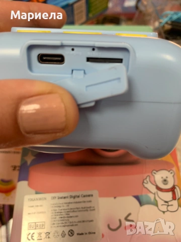 Детски фотоапарат с термопечат / Вградени игри 32GB Памет, снимка 12 - Други - 54928513