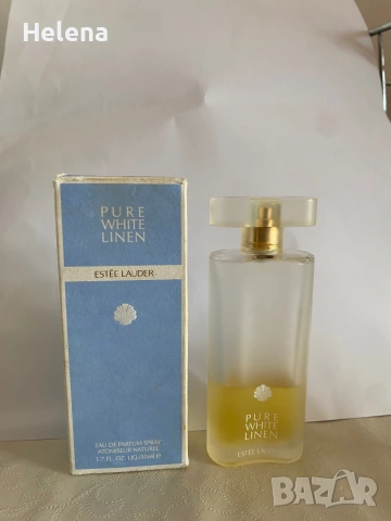 Винтидж Парфюми Estee Lauder: Pure White Linen 50ml + миниатюра Beautiful EDP, снимка 2 - Дамски парфюми - 55143936