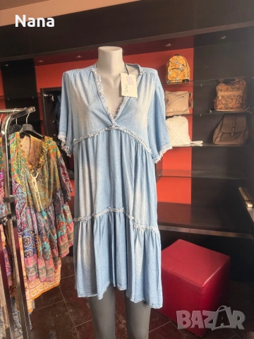 ВСИЧКО ПО 7€ ЗА БРОЙ ДАМСКИ РОКЛИ НАМАЛЕНИ!