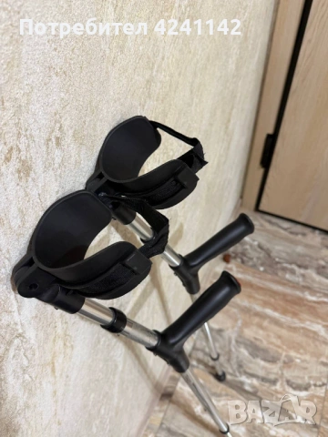 Патерици регулируеми 2бр. / макс 100кг, снимка 6 - Патерици - 54320363