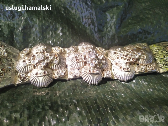 Уникален посребрен колан, снимка 11 - Антикварни и старинни предмети - 54317107