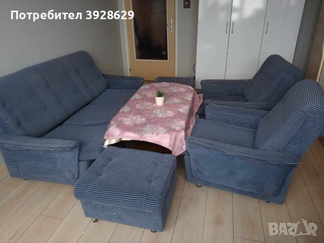 Продавам използвана холна гарнитура