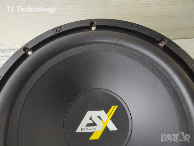 Като нов! 12" Субуфер ESX ES 124 (500W Max / 4 Ohms) – Перфектен бас, снимка 3 - Аксесоари и консумативи - 55282984