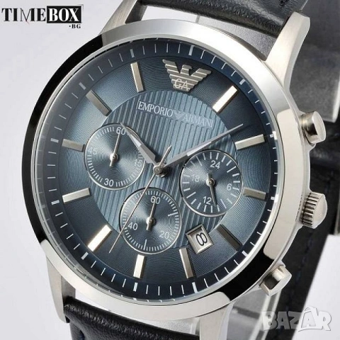 Emporio Armani AR2473 Renato Chronograph, снимка 5 - Мъжки - 38800944