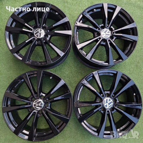 Продавам 4бр 18-ки джанти за Фолксваген Голф, Туран, Кади 