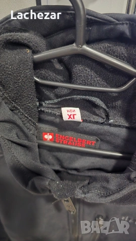 Мъжки дебел суитчер Engelbert Strausse XL с качулка , снимка 4 - Суичъри - 54779239