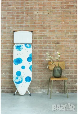 XL Дъска за Гладене Brabantia Размер C Ice Water (124x45 см, За Парогенератор), снимка 3 - Ютии - 55299944