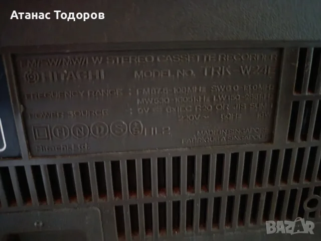 радиокасетофон "HITACHI", снимка 5 - Радиокасетофони, транзистори - 55656874
