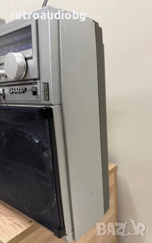 🔈Колекционерски ретро радиокасетофон SHARP GF-767 Z Boombox - профилактиран🔉, снимка 7 - Радиокасетофони, транзистори - 55541044