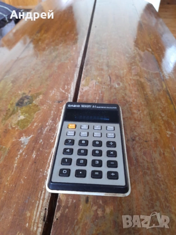 Стар калкулатор Casio Memory A-1