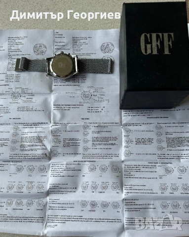 Часовник “GFF”, снимка 5 - Мъжки - 50392303