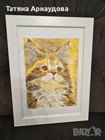 Нова картина "Пухкав приятел" , снимка 2 - Картини - 54310511