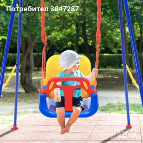 Детска люлка с облегалка 3 в 1 - максимална безопасност и комфорт, снимка 8 - Други - 54338859