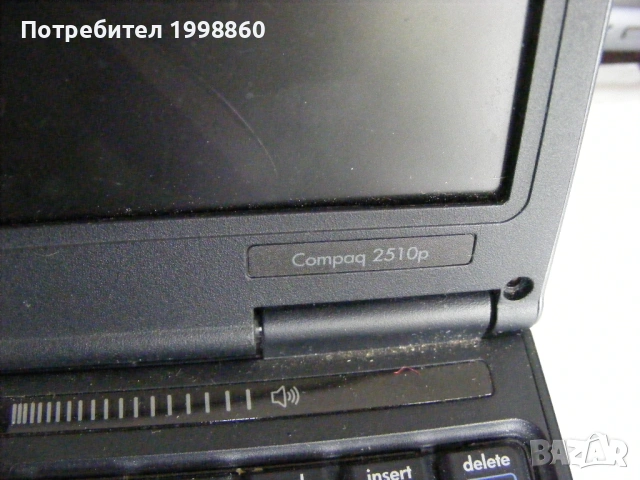 Работещ лаптоп за части HP Compaq 2510p, снимка 10 - Части за лаптопи - 54350887