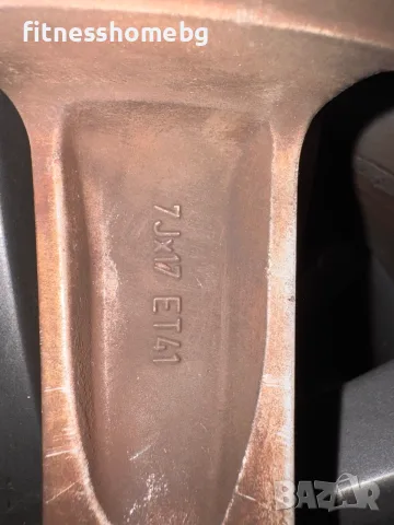 оригинални алуминиеви джанти Opel 17 5x110 , снимка 3 - Гуми и джанти - 55533162