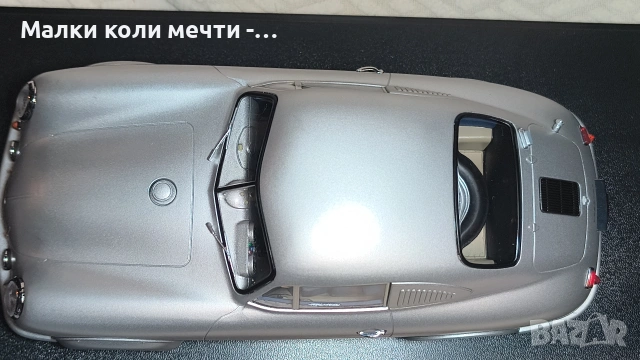 метална кола Porsche 356 SL - 1951г.  Мащаб 1:18, снимка 5 - Колекции - 54569869