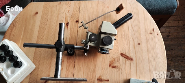 продавам бинокулярен работен микроскоп , снимка 2 - Други инструменти - 54239699