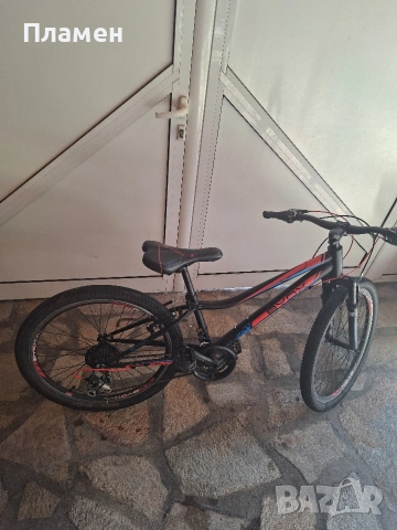 BYOX Велосипед 24" ZANTE черен, снимка 4 - Велосипеди - 54952918