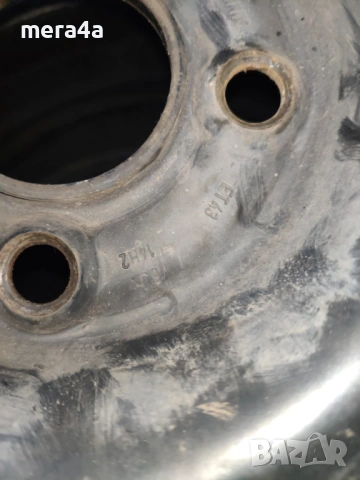 4бр. 14 цола железни джанти от VW Polo, снимка 4 - Гуми и джанти - 54930558