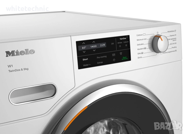 Пералня Miele WWG669 WCS 9kg.1600obr TDos, снимка 2 - Перални - 55222701
