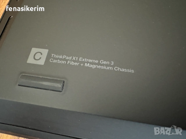 15.6' 4K OLED Touch i7-10850H Lenovo ThinkPad X1 Extreme Gen 3 32GB DDR4/512GB NVMe/GTX 1650 Ti, снимка 6 - Лаптопи за работа - 54041071