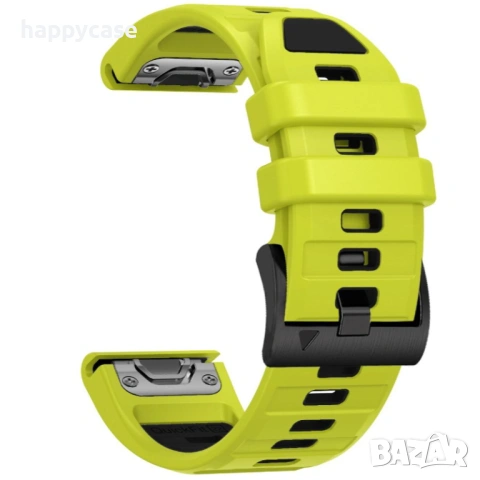 EASY QUICKFIT Силиконова каишка за Garmin Fenix/Instinct/Epix/Quatix/Marq, снимка 8 - Каишки за часовници - 50181736