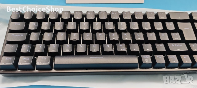 Геймърска клавиатура, TMKB Technology Mechanical KeyBoard, T68, безжична, RGB, механична, 68 клавиша, снимка 5 - Клавиатури и мишки - 54857748