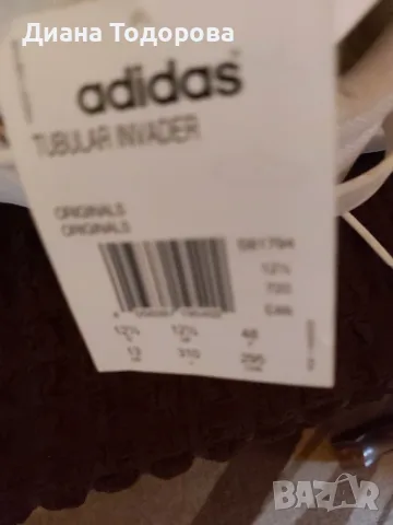 Чисто нови оригинални кецове Adidas Tubular Invader Strap (Размер 48), снимка 4 - Маратонки - 55514661