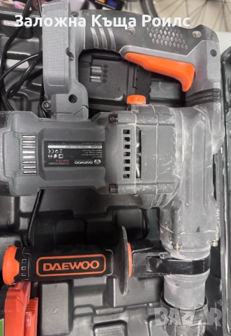 Daewoo DALRHBL20-45 акумулаторен безчетков перфоратор SDS-Plus, снимка 4 - Перфоратори - 55215175