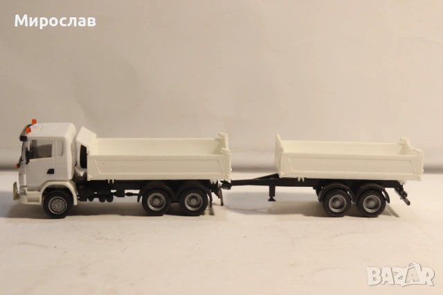 HERPA 1:87 H0 SCANIA САМОСВАЛ ГОНДОЛА КАМИОН МОДЕЛ КОЛИЧКА
