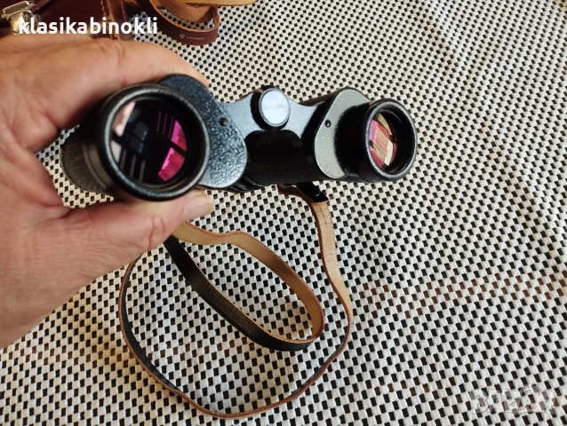 ТОП Бинокъл Carl Zeiss Jena-JENOPTEM MULTI COATED-8 х 30W--Като НОВ, снимка 7 - Екипировка - 55134906