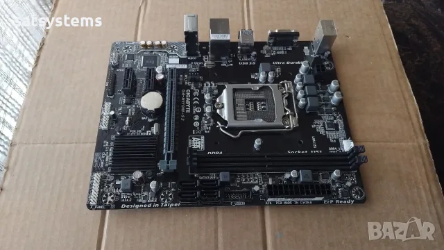 Дънна платка Gigabyte GA-H110M-S2 Socket LGA1151, снимка 5 - Дънни платки - 55335388