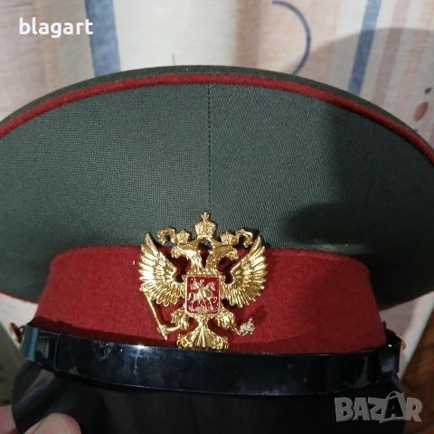 Офицерска фуражка-Русия, снимка 2 - Колекции - 47853691