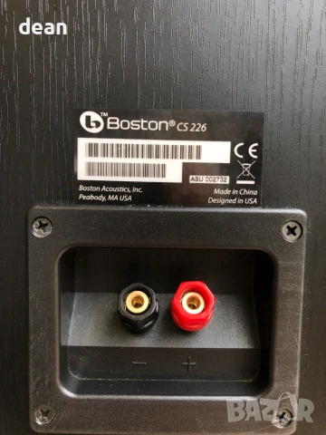 Тонколони Boston Acoustics, снимка 11 - Тонколони - 55225883