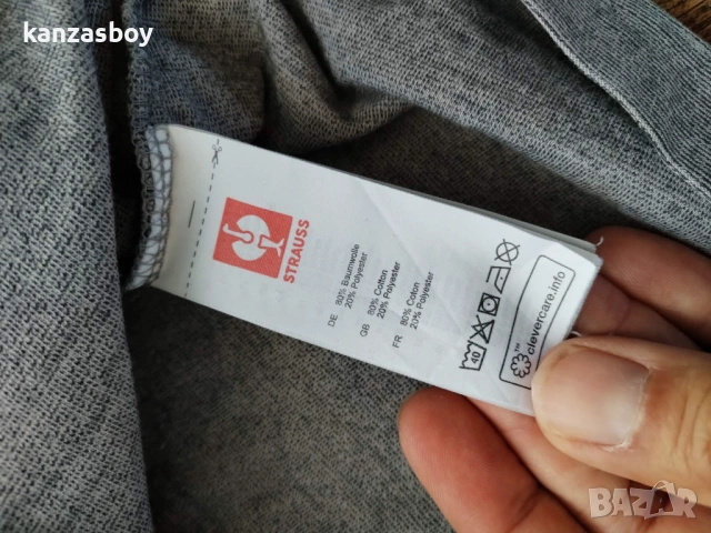 ENGELBERT STRAUSS T-Shirt e.s.vintage - мъжка работна тениска ХЛ, снимка 6 - Тениски - 54918774