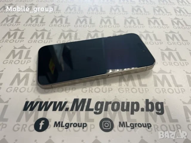 #MLgroup предлага iPhone 15Pro 128GB Natural Titanium 87%, втора употреба, снимка 4 - Apple iPhone - 55612450