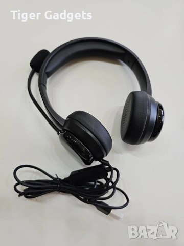 USB Слушалки с микрофон CM7006 – Noise Cancelling, за PC, Zoom, Teams, Skype и Call Center, снимка 7 - Слушалки и портативни колонки - 54957968