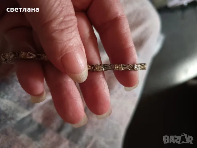 гривна с орнамент сърце и детелина