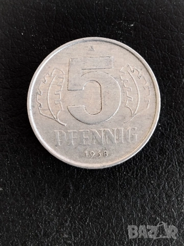 Монета от 5 пфенига 