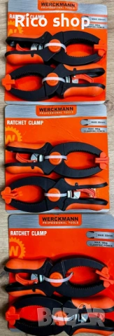 Комплект скоби за фиксиране 2 броя Werckmann,, снимка 3 - Клещи - 54217460