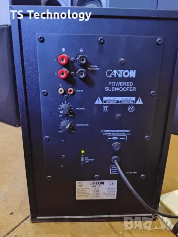Активен субуфер Canton AS 10 – 100W / Made in Germany, снимка 4 - Тонколони - 55296507