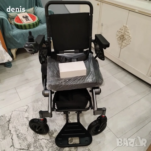 Нова електрическа инвалидна количка за трудноподвижни до 150кг, снимка 3 - Инвалидни колички - 54044562