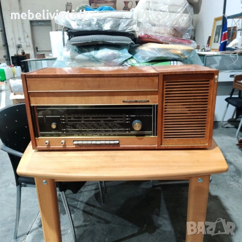 Ретро радиограмофон Rema 2080 Phono с полирана повърхност